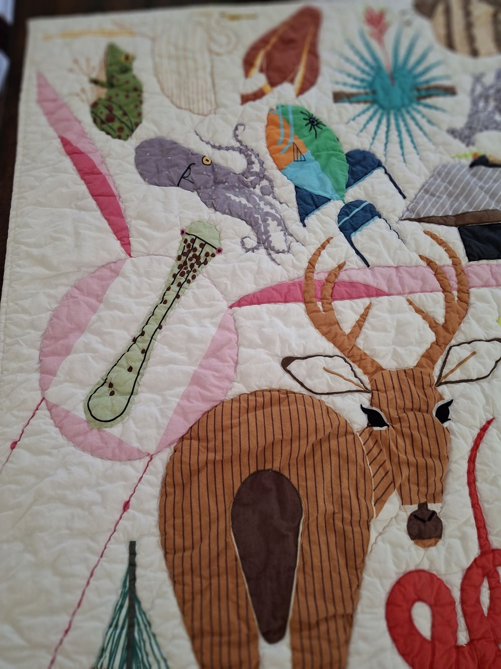 Crate & Barrel Land Of Nod Florida Keys Quilt - Picture 7 of 16